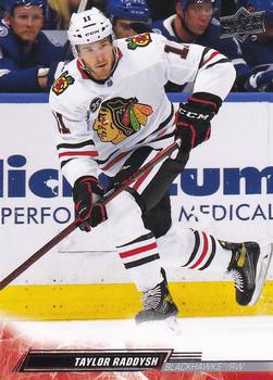 Taylor Raddysh Chicago Blackhawks Upper Deck 2022/23 Series 2 #293