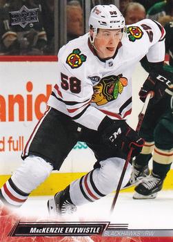 MacKenzie Entwistle Chicago Blackhawks Upper Deck 2022/23 Series 2 #295