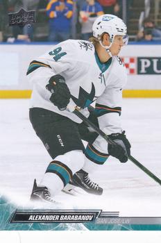 Alexander Barabanov San Jose Sharks Upper Deck 2022/23 Series 2 #398