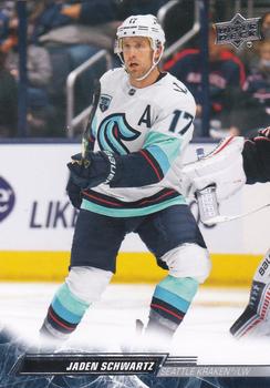 Jaden Schwartz Seattle Kraken Upper Deck 2022/23 Series 2 #401
