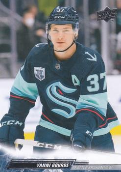 Yanni Gourde Seattle Kraken Upper Deck 2022/23 Series 2 #402