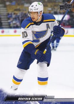 Brayden Schenn St. Louis Blues Upper Deck 2022/23 Series 2 #407