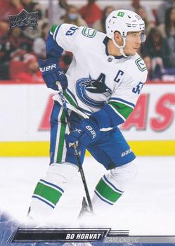Bo Horvat Vancouver Canucks Upper Deck 2022/23 Series 2 #428