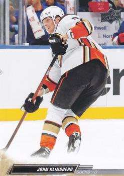 John Klingberg Anaheim Ducks Upper Deck 2022/23 Extended Series #502