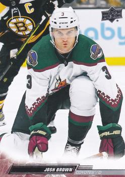 Josh Brown Arizona Coyotes Upper Deck 2022/23 Extended Series #509