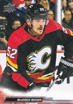 MacKenzie Weegar Calgary Flames Upper Deck 2022/23 Extended Series #521