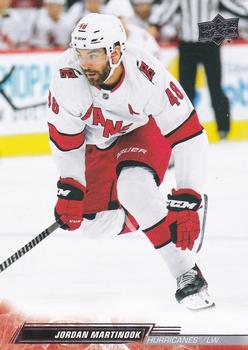 Jordan Martinook Carolina Hurricanes Upper Deck 2022/23 Extended Series #527