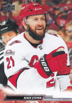 Derek Stepan Carolina Hurricanes Upper Deck 2022/23 Extended Series #530