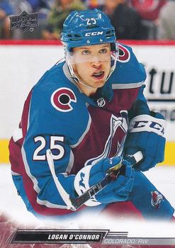 Logan O'Connor Colorado Avalanche Upper Deck 2022/23 Extended Series #538