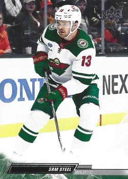Sam Steel Minnesota Wild Upper Deck 2022/23 Extended Series #570