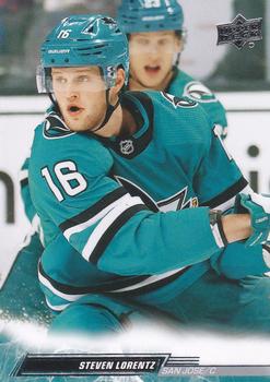 Steven Lorentz San Jose Sharks Upper Deck 2022/23 Extended Series #613