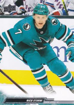 Nico Sturm San Jose Sharks Upper Deck 2022/23 Extended Series #615