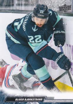 Oliver Bjorkstrand Seattle Kraken Upper Deck 2022/23 Extended Series #617