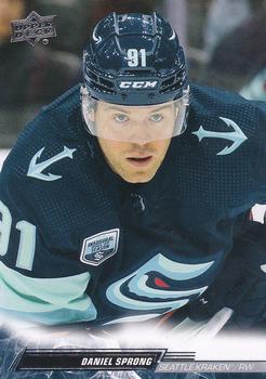 Daniel Sprong Seattle Kraken Upper Deck 2022/23 Extended Series #621