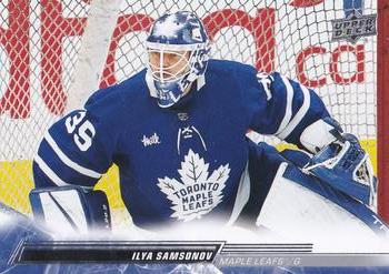 Ilya Samsonov Toronto Maple Leafs Upper Deck 2022/23 Extended Series #628