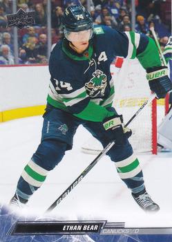 Ethan Bear Vancouver Canucks Upper Deck 2022/23 Extended Series #638