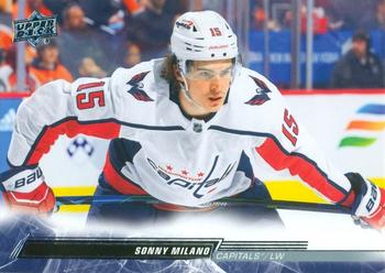 Sonny Milano Washington Capitals Upper Deck 2022/23 Extended Series #647