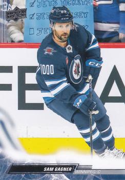 Sam Gagner Winnipeg Jets Upper Deck 2022/23 Extended Series #651