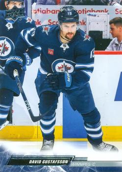 David Gustafsson Winnipeg Jets Upper Deck 2022/23 Extended Series #653