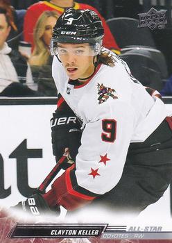 Clayton Keller Arizona Coyotes Upper Deck 2022/23 Extended Series #665