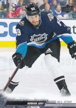 Roman Josi Nashville Predators Upper Deck 2022/23 Extended Series #668