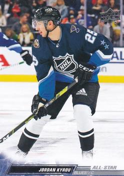 Jordan Kyrou St. Louis Blues Upper Deck 2022/23 Extended Series #672