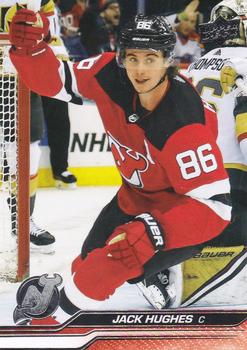Jack Hughes New Jersey Devils Upper Deck 2023/24 Series 1 #109