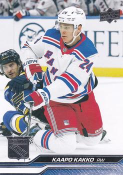 Kaapo Kakko New York Rangers Upper Deck 2023/24 Series 1 #123