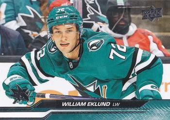 William Eklund San Jose Sharks Upper Deck 2023/24 Series 1 #143