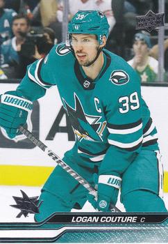 Logan Couture San Jose Sharks Upper Deck 2023/24 Series 1 #145