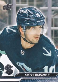 Matty Beniers Seattle Kraken Upper Deck 2023/24 Series 1 #149