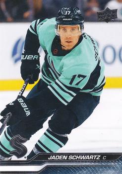 Jaden Schwartz Seattle Kraken Upper Deck 2023/24 Series 1 #151