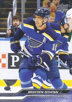 Brayden Schenn St. Louis Blues Upper Deck 2023/24 Series 1 #158