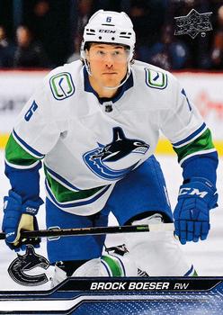 Brock Boeser Vancouver Canucks Upper Deck 2023/24 Series 1 #176