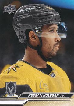 Keegan Kolesar Vegas Golden Knights Upper Deck 2023/24 Series 1 #182