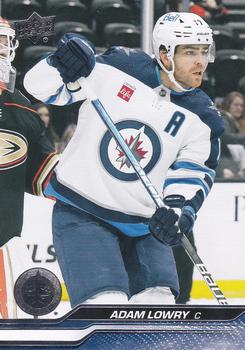 Adam Lowry Winnipeg Jets Upper Deck 2023/24 Series 1 #195