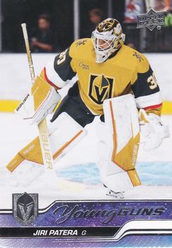 Jiri Patera Vegas Golden Knights Upper Deck 2023/24 Series 1 Young Guns #227