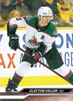 Clayton Keller Arizona Coyotes Upper Deck 2023/24 Series 2 #258