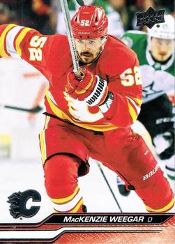MacKenzie Weegar Calgary Flames Upper Deck 2023/24 Series 2 #281