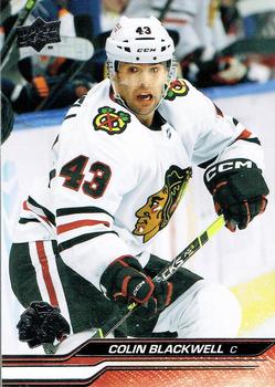 Colin Blackwell Chicago Blackhawks Upper Deck 2023/24 Series 2 #291