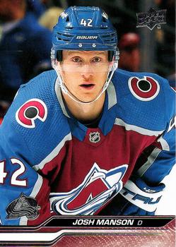 Josh Manson Colorado Avalanche Upper Deck 2023/24 Series 2 #298