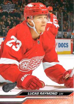 Lucas Raymond Detroit Red Wings Upper Deck 2023/24 Series 2 #312