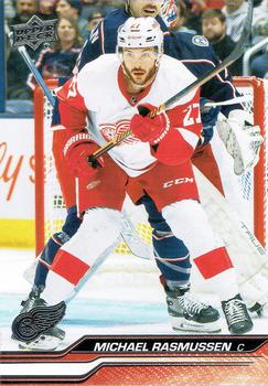Michael Rasmussen Detroit Red Wings Upper Deck 2023/24 Series 2 #315