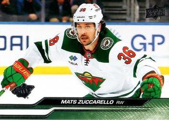 Mats Zuccarello Minnesota Wild Upper Deck 2023/24 Series 2 #337