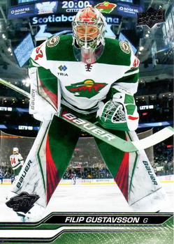 Filip Gustavsson Minnesota Wild Upper Deck 2023/24 Series 2 #341