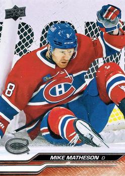 Mike Matheson Montreal Canadiens Upper Deck 2023/24 Series 2 #344