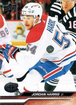 Jordan Harris Montreal Canadiens Upper Deck 2023/24 Series 2 #345