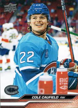 Cole Caufield Montreal Canadiens Upper Deck 2023/24 Series 2 #347