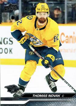 Thomas Novak Nashville Predators Upper Deck 2023/24 Series 2 #349
