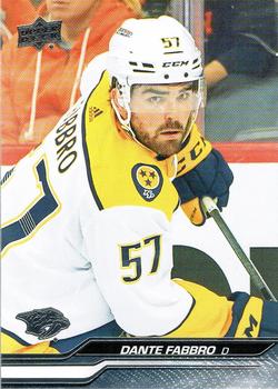 Dante Fabbro Nashville Predators Upper Deck 2023/24 Series 2 #353